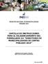 CARTILLA DE INSTRUCCIONES PARA EL DILIGENCIAMIENTO DEL FORMULARIO 02: DIRECTORIO DE MUNICIPALIDADES DE CENTRO POBLADO 2014
