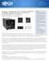 Inversor / Cargador serie APS X de 48VCD 208/230V de 6000W con salida de onda sinusoidal pura, Instalación eléctrica Permanente
