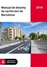 Manual de disseny de carrils bici de Barcelona. Esborrany