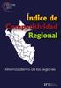 Índice de Competitividad Regional - INCORE 2015