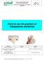Guía de uso de guantes en trabajadores sanitarios