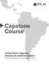 Capstone Course Cómo hacer negocios exitosos en América Latina?