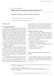 Serie monográfica Manejo inicial del politraumatismo pediátrico (I) Primera evaluación del niño politraumatizado