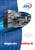 Proporcionando soluciones innovadoras y servicios para el acabado de la impresión. digicon series 3