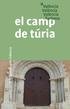 el camp de túria comarcas de la provincia de Valencia