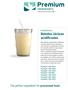 Bebidas lácteas acidificadas