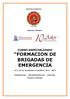 CURSO ESPECIALIZADO FORMACION DE BRIGADAS DE EMERGENCIA