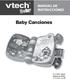 MANUAL DE INSTRUCCIONES. Baby Canciones VTech Impreso en China 西