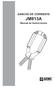 GANCHO DE CORRIENTE. JM813A Manual de Instrucciones