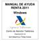 MANUAL DE AYUDA RENTA 2011 Windows