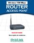 Wireless 108 Mbps ROUTER ACCESS POINT EVO-W108AR. Guía rápida de instalación