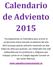 Calendario de Adviento 2015