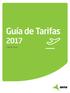 Guía de Tarifas 2017 Edición junio