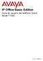 IP Office Basic Edition Guía de usuario del teléfono Quick Mode T7000