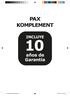 PAX KOMPLEMENT PAX_Guarantee_FY15_ES.indd 1 8/13/14 10:29 AM