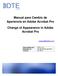 Manual para Cambio de Apariencia en Adobe Acrobat Pro. Change of Appearance in Adobe Acrobat Pro.