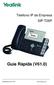 Teléfono IP de Empresa SIP-T26P. Guía Rápida (V61.0)