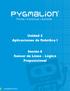 Unidad 2 Aplicaciones de Robótica I. Sesión 6 Sensor de Línea Lógica Proposicional