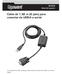 Guía del usuario Cable de 1,82 m (6 pies) para conectar de USB-A a serial