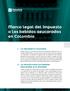 Marco legal del impuesto a las bebidas azucaradas en Colombia