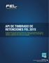 API DE TIMBRADO DE RETENCIONES FEL 2015