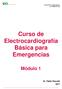 Curso de Electrocardiografía Básica para Emergencias