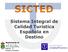Sistema Integral de Calidad Turística Española en Destino