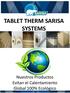 TABLET THERM SARISA SYSTEMS