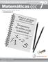 Matemáticas UNIDAD 7 CONSIDERACIONES METODOLÓGICAS. Material de apoyo para el docente. Preparado por: Héctor Muñoz