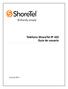 Junio de Teléfono ShoreTel IP 420 Guía de usuario