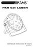 PAR 62+LASER. User Manual / Instrucciones de Usuario. Rev