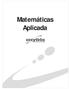 Matemáticas Aplicada