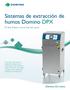 Sistemas de extracción de humos Domino DPX