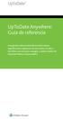UpToDate Anywhere: Guía de referencia