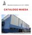 Maquilados de Elastómeros S.A. de C.V. (MAESA) CATALOGO MAESA