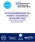 1ER OPEN INTERNACIONAL DEL PACIFICO - ECUADOR 2016 KICK BOXING WAKO. Santo Domingo de los Tsáchilas 24, 25, 26 Junio del 2016.