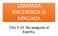 LÁMPARA ENCENDIDA O. 1Tes 5:19 No apaguéis al Espíritu.