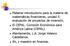 Material introductorio para la materia de matemáticas financieras, unidad 5: evaluación de proyectos de inversión. El CEPAL: Comisión Económica para