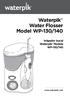 Waterpik Water Flosser Model WP-130/140