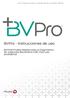 BVPro - Instrucciones de uso