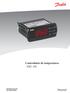 Controlador de temperatura - EKC 102 REFRIGERATION AND AIR CONDITIONING. Manual