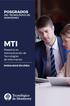 MTI. Maestría en Administración de Tecnologías de Información MODALIDAD EN LÍNEA