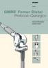 Ortopedia. Femur Distal Protocolo Quirúrgico GMRS. Sistema de Reemplazo Modular Global. 10mm 5mm. 10mm -4-2 N