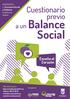 Balance Social. Cuestionario. previo. a un. Enseña el Corazón MADRID#ESS. La Economía Social. transforma (Madrid) en Matadero.