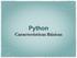 Python. Características Básicas