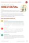 OBEDIENCIA. Guía de estudio mensual IDEAS PARA EDADES ESPECÍFICAS. Preescolares. Escolares. Preadolescentes