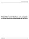 Especificaciones Técnicas para proyecto y construcción de Estaciones de Servicio