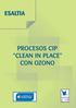 PROCESOS CIP CLEAN IN PLACE CON OZONO