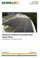Sistema EZ Sunbeam de Sunmodo Sobre Techos Planos Certificado por el estándar UL2703