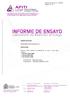 SOLICITANTE: ENSAYOS: Informe de Ensayo nº 1703T08 Página 1 de 16 POLIURETANOS AISMAR S.A.
